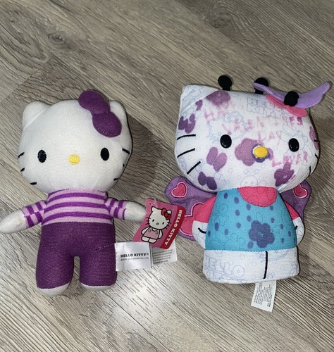 Sanrio Hello Kitty Blip Toys Graffiti Spielzeug Puppe 2013 Fiesta lila mit Schleife (2) - Bild 1 von 15