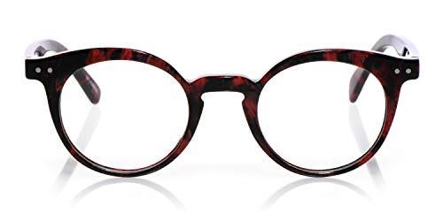 eyebobs Reva Unisex Premium Reading Glasses, Red Multi Front and Temples, 1.75 M - Bild 1 von 1