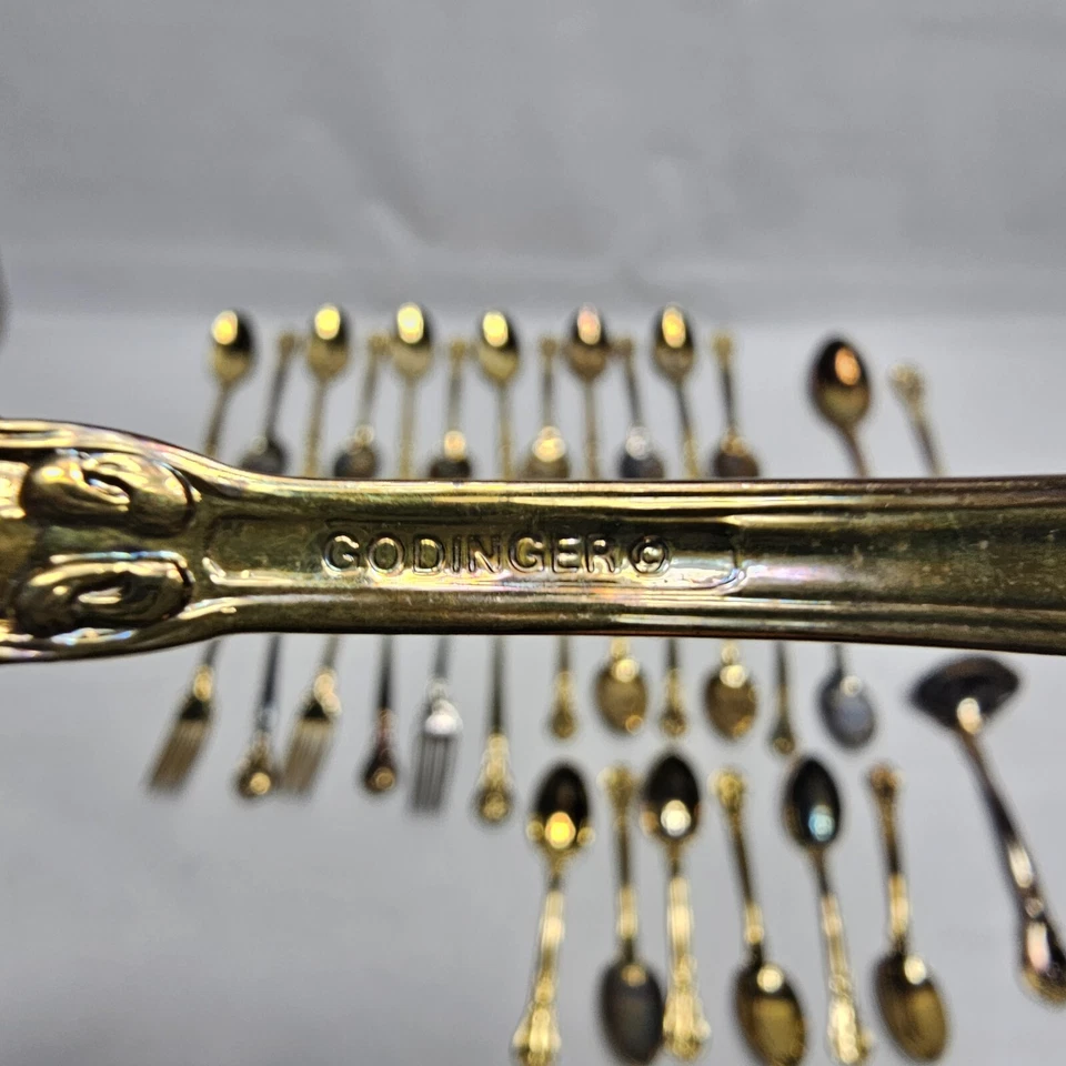 Godinger Oro Electroplaca Gran Maestro Varios Lote de 34 *Leer Desc  Foto 4 de 4