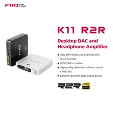 FiiO K11 R2R High-Performance Desktop DAC / Headphone AMP RCA, Coaxial, Optical