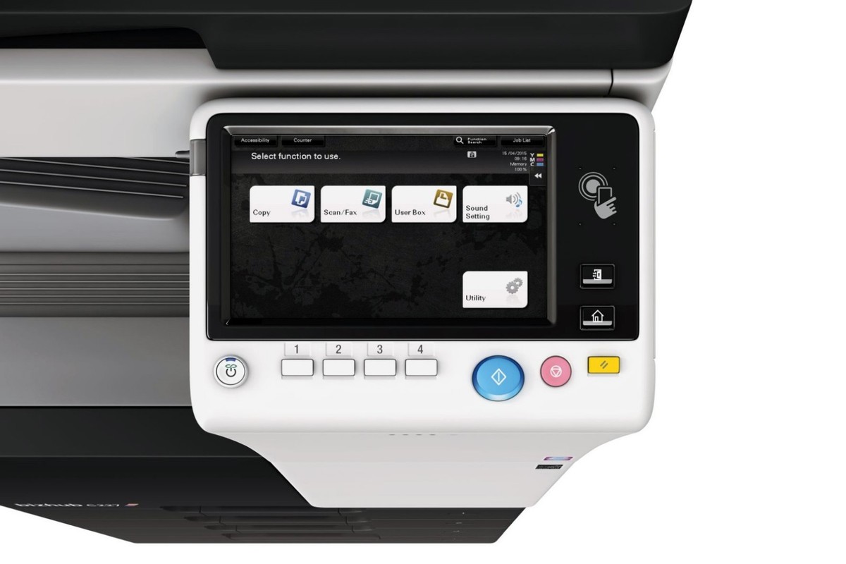 Multifonction Konica Minolta Business Hub C284 – Couleur A4/A3 – 28 Pages/min – Impression, Scan, Copie, Fax