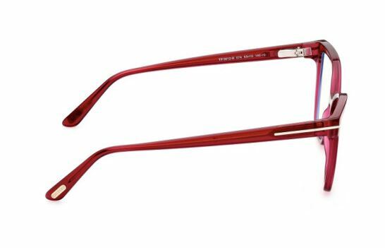 Beautiful Tom Ford Dark Fuchsia / Maroon FT5812-B Butterfly Cat Eye Frames! Eyeglasses | Tom Ford FT5812-B - ALEXANDER DAAS main image 3