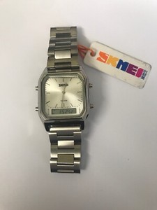 skmei dual time watch