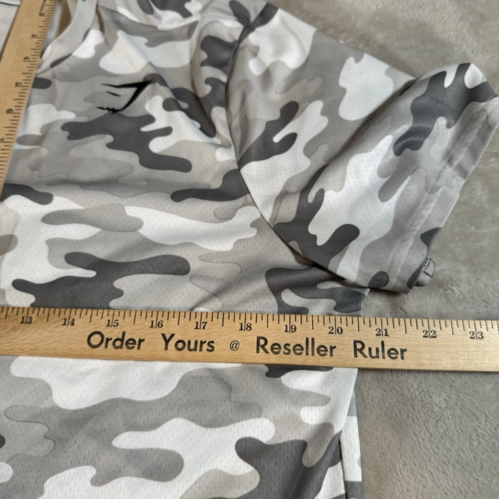 gymshark arrival camouflage shirt