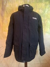 adidas Firebird full zip nylon cotton polyester black Jacket. UK men's size XL