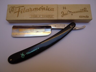 Filarmonica 14 Doble Temple Rasiermesser rasoir rasoio straight razor