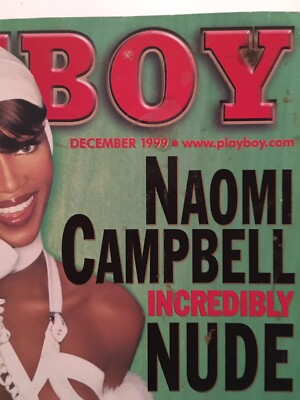 プレイボーイ　ナオミキャンベル プレイボーイ ナオミキャンベル PLAYBOY MAGAZINE December 1999