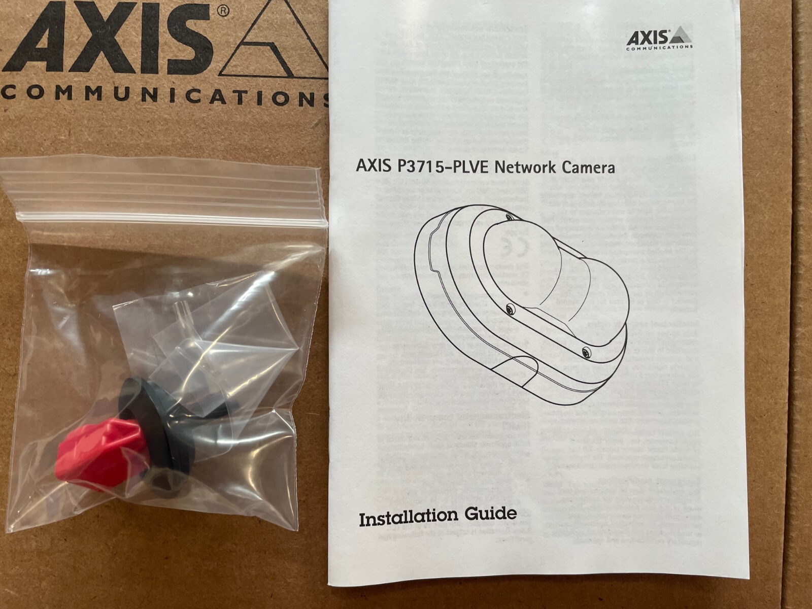 NEW Axis Communications P3715-PLVE Dual Sensor IP Indoor/Outdoor Security Camera