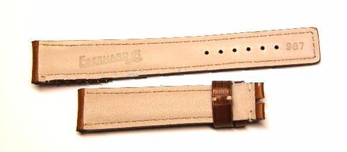 EBERHARD cinturino AIGLON leather strap marrone ref 987 x ref 41016 41116 41216 - Foto 2 di 5