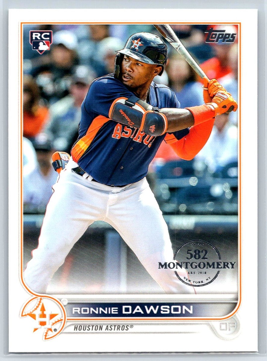 2022 Topps Ronnie Dawson Rookie 582 Montgomery Club Parallel RC