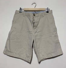 Southern Tide Mens Size 32 Tan Flat Front Pima Cotton Modal Blend Shorts Wear