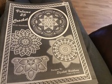 Vintage Vol. 25 Elizabeth Hiddleson Crochet Pattern Book Booklet Doilies Designs