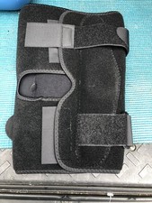 Medical Comfortland Hinged Knee Brace Support Black Color Size Uni