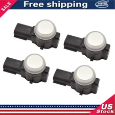 4x 23428268 White Parking Sensor For GMC Chevy Silverado Cadillac Buick NEW
