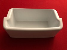GE Refrigerator Door Bin White Plastic 200D1232P001 - Excellent Condition