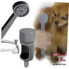 Pets Shower Attachment, Quick Connect on Tub Spout w/Front Diverter, Ideal for