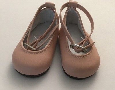 (  11,08/Paar) Ballerinas Gr. 45 in altrosa