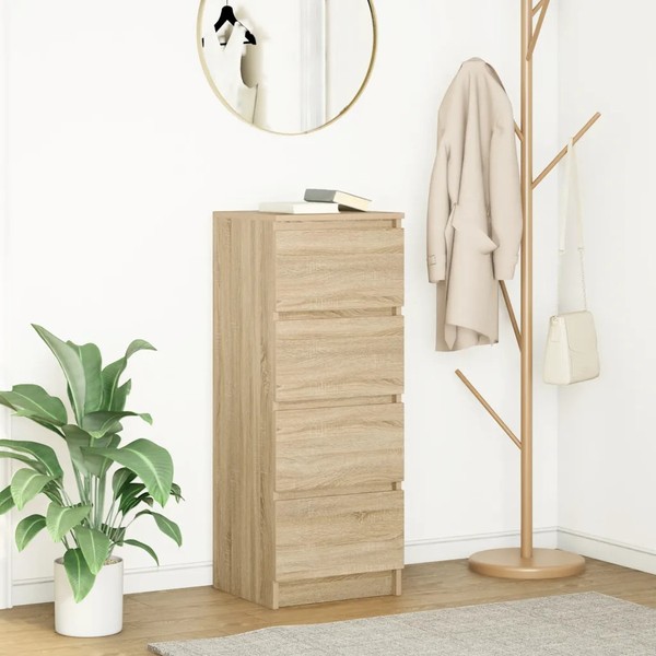 Sideboard Sonoma-Eiche 37,5X35X99 Cm Holzwerkstoff-image