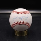 Johnny Mize Signed Rawlings ONL Baseball Giants/Yankees Autograph ZJ23150