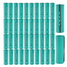 40 Pcs Green Color Perm Rods for Natural Hair Large Jumbo Cold Wave for Long