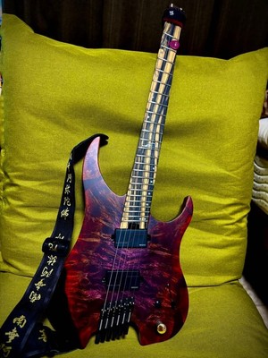 Legator Ghost G6FX-BM Headless Electric Guitar Blood Moon 6-String JP BIN