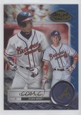 2022 Topps Gold Label Class 1 Blue 50/150 Chipper Jones #90 HOF 04br