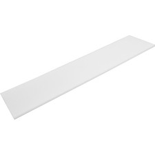 Franklin 2802177 8 in x 33 in x 1/2 in White Cutting Board