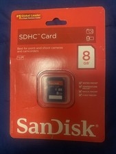 SanDisk 8Gb SDHC Card New Unopened