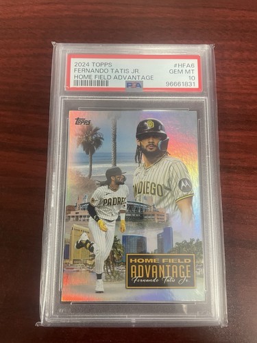 2024 Topps Fernando Tatis Jr. #HFA-6 Home Field Advantage SP PSA 10 Gem Mint