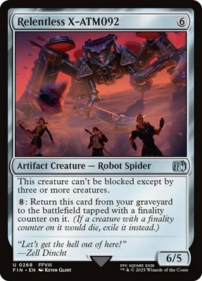 alhunt　MTG FF まとめ Relentless X-ATM092 - Final Fantasy #0268 MTG Magic The