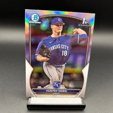2023 Bowman Chrome Refractor #BDC-5 Hunter Owen Kansas City Royals