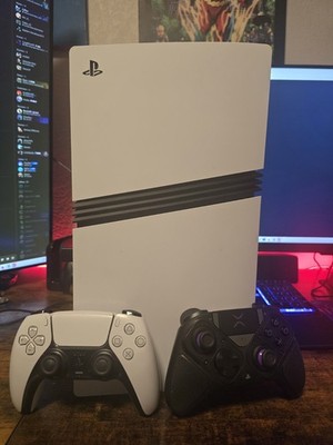 Sony Playstation PS5 Pro 2TB Bundle 2 Controllers Bundle!