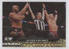 2024 AEW All Elite Wrestling Gold Pyro /35 Jay Lethal & Jeff Jarrett Patch 1du0