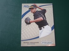 2012 Manny Machado Baltimore Orioles Panini Prizm Top Prospect RC No. TP7