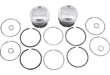 Kb Performance KB426C.020 Cast Piston Kit (88ci., Flat Top) - .020in. Oversize t