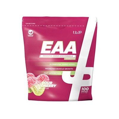 Trained by JP tbJP EAA Sour Cherry 1000g / 100 serv 10/27 + Samples