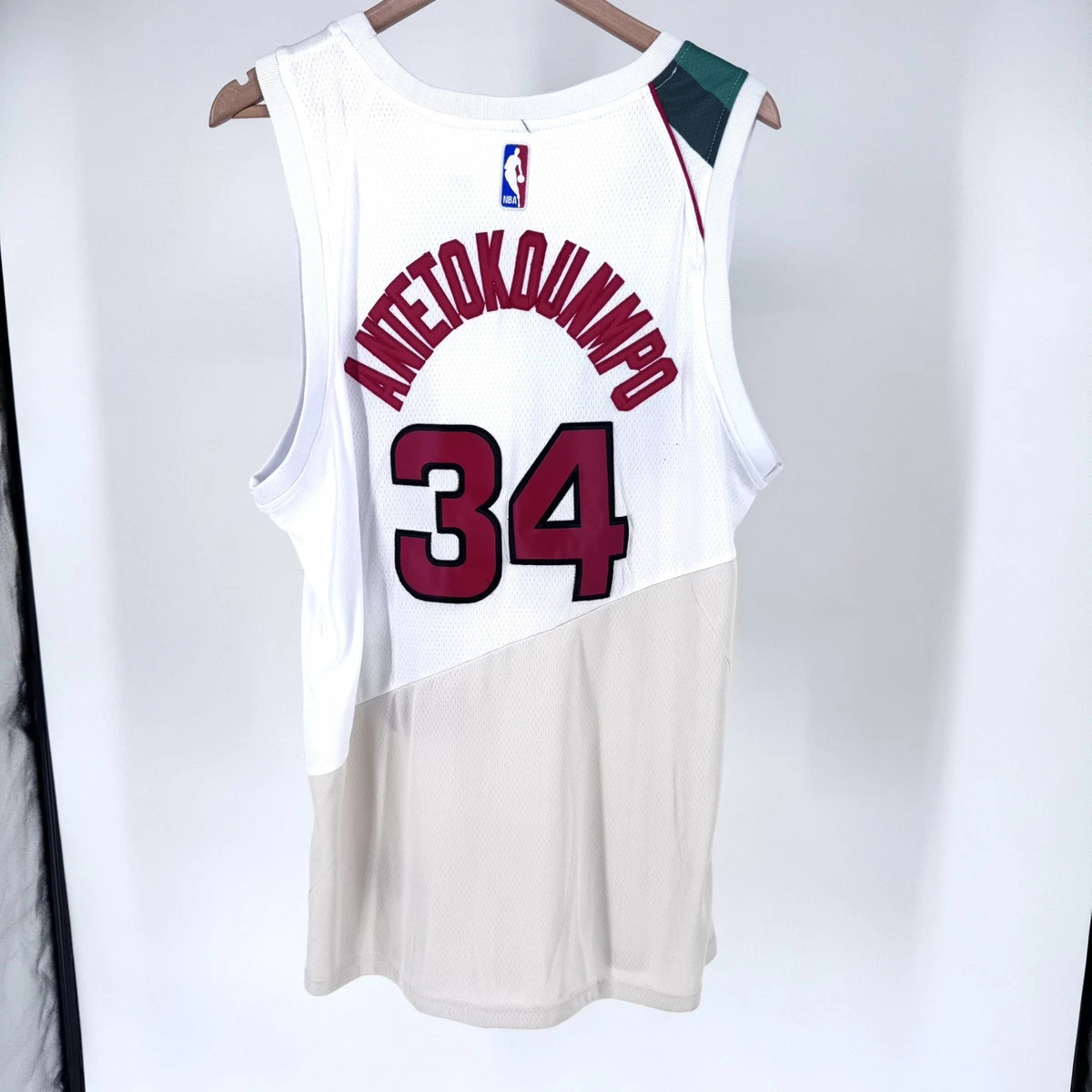 Preços baixos em Giannis antetokounmpo Branco Camisas da NBA | eBay