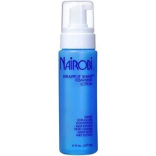 Nairobi Wrapp-It Shine Foaming Lotion 8 oz Hair Wrapping or Setting