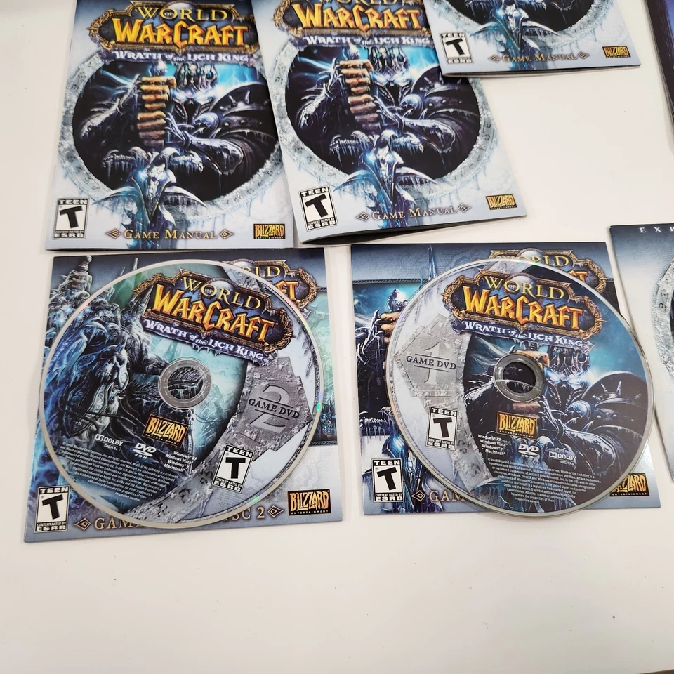 World of Warcraft PC Game & Expansion Sets CD-ROM Burning Crusade + more - Image 3 of 4