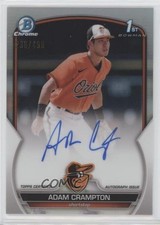 2023 Bowman Chrome Prospect Refractor 238/499 Adam Crampton #CPA-CAN Auto 0jm6