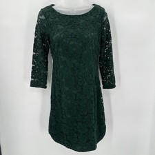 Vince Camuto Dress Women’s 4 Dark Green Place Minidress Semiformal Wedding Guest