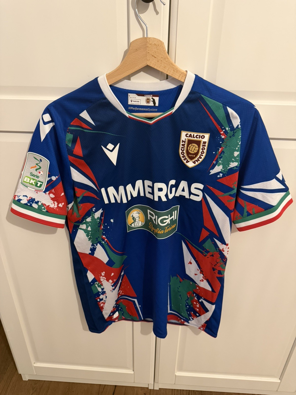 MAGLIA REGGIANA, #4 ROZZIO, SERIE B, STORE, ANNO 2024/25, ASTA BENEFICA