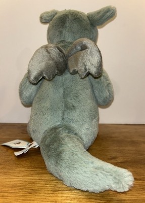 Jellycat BASHFUL DRAGON Green Plush Medium 12