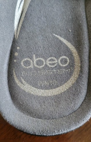 ABEO B.I.O. System Samantha Sandals Shoes Sz WN 10 Silver Bling (E) - Picture 4 of 9