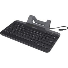Belkin B2B130 Wired Tablet Keyboard with Stand for iPad Lightning