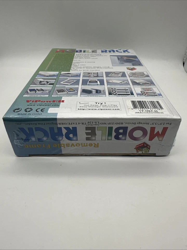 VIPOWER  for ATAPI ULTRA DMA-66/100 3.5" Hard Drive Mobile Super Rack Sealed - Image 4 of 4