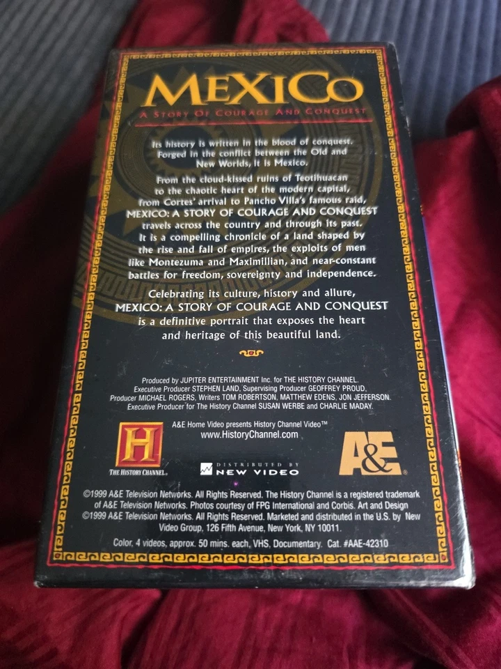 Mexico: A Story of Courage and Conquest - Set (VHS, 2006, AE Store Exclusive... - Image 3 of 4