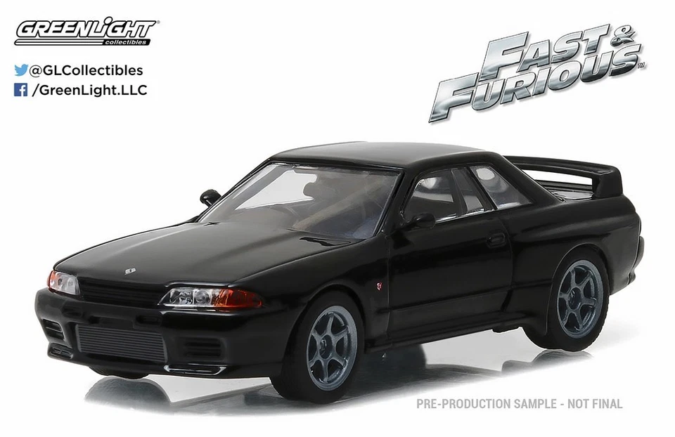 1:43 GreenLight - Fast & Furious - 1989 Nissan Skyline GT-R (R32) - Image 2 of 3