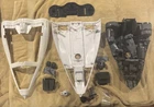 Vtg GI Joe Defiant Shuttle Crusader Space Ship w/ Landing Gear Parts Project