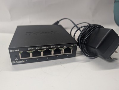D-Link  DES (DES-105) 5-Ports External Switch